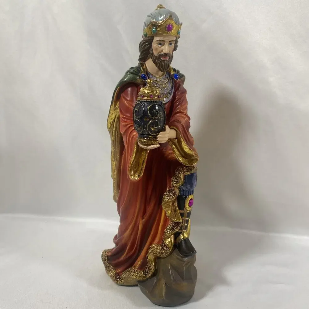 Kirkland Signature Nativity Christmas # 915694 Replacement Standing Wiseman Only